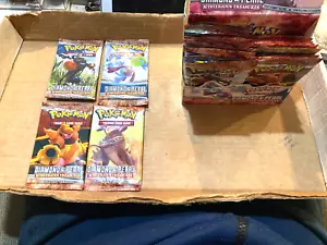 Pokemon Diamond & Pearl Mysterious Treasures 4 Booster Pack Art Set+1 pack heavy - Picture 1 of 4
