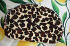 Leopard Animal Print  light weight Fabric Cosmetic Make-Up Bag  NWOT
