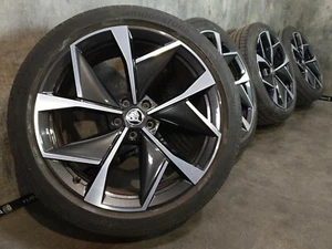 Original Skoda Elroq 85 Vision Aero Jantes Alu Pneu Ete 21 " Bridgestone 78% - Bild 1 von 13