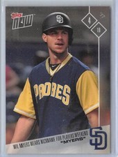 2017 Topps Now #PW-116 Wil Myers San Diego Padres