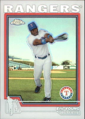2004 Topps Chrome Refractors #451 Eric Young - NM-MT - Image 1 of 2