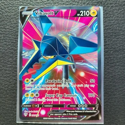 Vikavolt V 180/189 Full Alternate Art Darkness Ablaze Pack Fresh! - Image 1 of 2