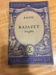 Racine BAJAZET tragedie 1932. French - Bild 1 von 5