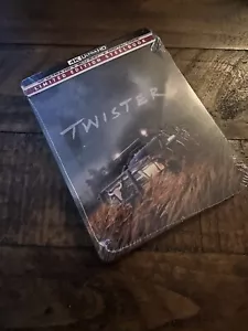 TWISTERS 4K Steelbook NEW SEALED 4K UHD + Blu-Ray + Digital New - Picture 1 of 2