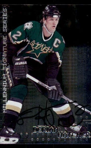 1999-00 BAP Millennium AUTO #77 Derian Hatcher - Picture 1 of 2