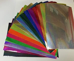 9 different 8x12 inch sample books, metallic and holographic package deal - Picture 1 of 4