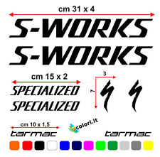 Specialized S-WORKS-TARMAC tuning vinyl stickers kit for mtb road bike frame