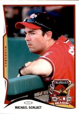 2015 Fargo-Moorhead RedHawks Team Issue #24 Michael Schlact Acworth Georgia Card