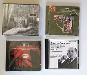 CD Aaron Copland 4 CD Lot - Young Pioneers-Symphonies-Grohg-Music for Movies... - Picture 1 of 8
