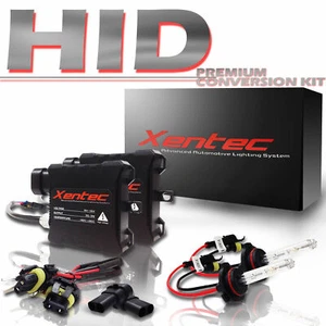 Xenon SLIM HID CONVERSION KIT 2 Ballasts & Replacement Bulbs HEADLIGHT FOG LIGHT - Picture 1 of 12
