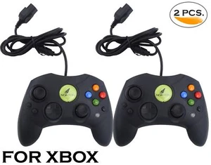 2 LOTE NUEVO Almohadilla de Control Controladora Negra para Sistema Original Microsoft XBOX X [... - Imagen 1 de 4