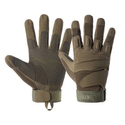 Guantes tácticos militares para hombre operaciones especiales ejército marines SWAT Airsoft paintball Foto 1 de 4