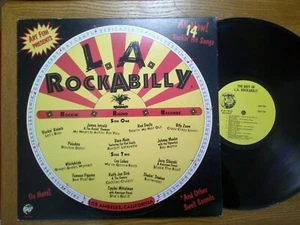 RHINO LP RECORD/ART FEIN PRESENTS l.a. rockabilly/ VARIOUS/ NR MNT 1983 - Picture 1 of 4