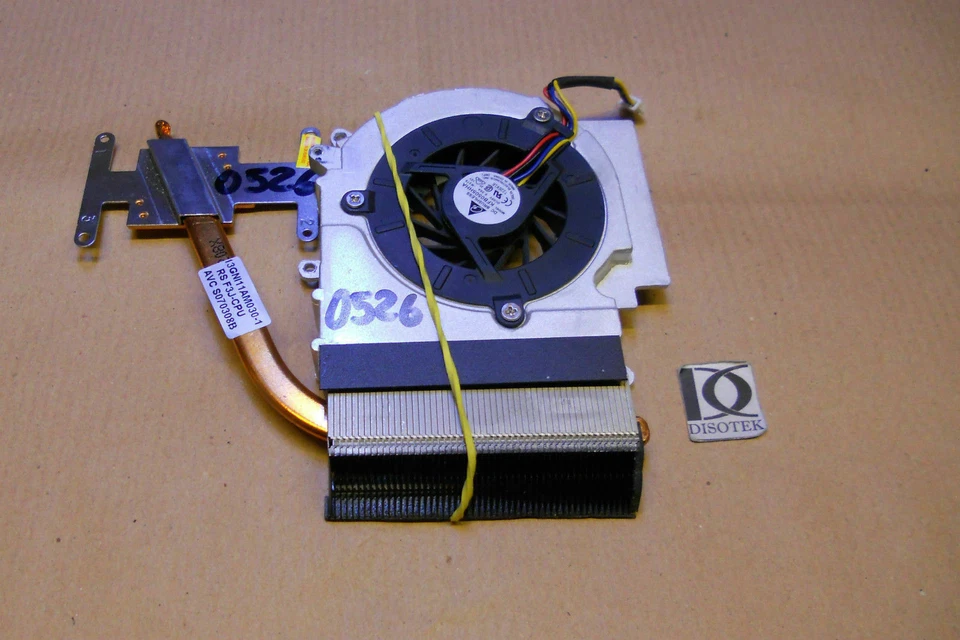 ASUS F3F VENTOLA DISSIPATORE 13GNI01AM011-2 FAN 13GNI11AM030-1 NOTEBOOK COMPUTER - Immagine 1 di 1