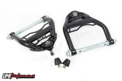 Kit de brazo de control delantero superior UMI 4033-1-B GM A-Body UMI rótula 1/2" más alta Foto 1 de 4