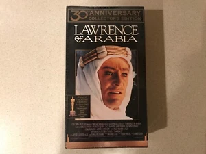 Lawrence of Arabia (VHS, 1992, 2 Tape Set) 30th Anniversary Collector's Edition - Picture 1 of 5