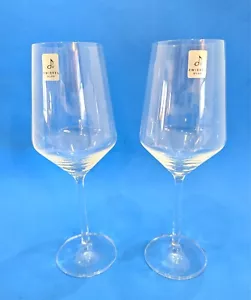 Paar Zweisel Glas Weißwein Titan Kelche - Bild 1 von 4