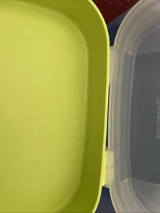 Tupperware flaches, kleinstes Naschkätzchen, Apfelgrün - Bild 1 von 4