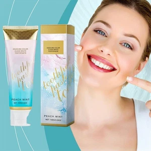 Breath Freshening Toothpaste Clean Teeth Yellow and NEW Plaque I6N1 - Picture 1 of 8