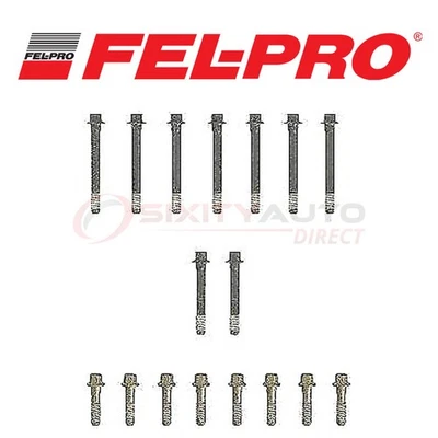 Fel Pro Cylinder Head Bolt Set for 1996-1999 Chevrolet C1500 Suburban 5.7L gp Foto 1 de 4