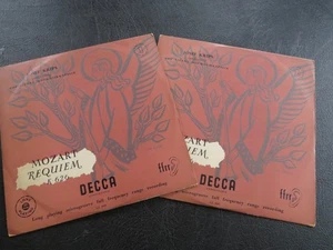 MOZART - Requiem - Josef Krips - 2 x 10" LP Records - LX 3030/3031 - Foto 1 di 5