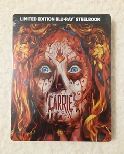 Carrie (1976) Blu Ray Steelbook Best Buy Exclusive Horror - NEW - Foto 1 di 5