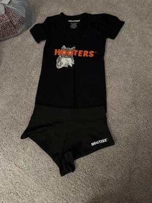 Conjunto de uniforme vintage Hooters para niñas Foto 1 de 4