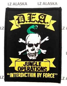 DEA JUNGLE OPERATIONS BLACK PATCH (PD11) DRUG INTERDICTION - Picture 1 of 3