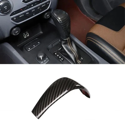 For Ford Everest 2015-2018 Accessories Gear Shift Knob Head Cover Trim Carbon - image 1 of 4