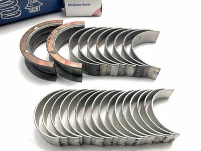 1966-1981 Buick 340 350 V8 STANDARD SIZE Main & Con Rod Bearing Set McquayNorris - Image 1 of 4
