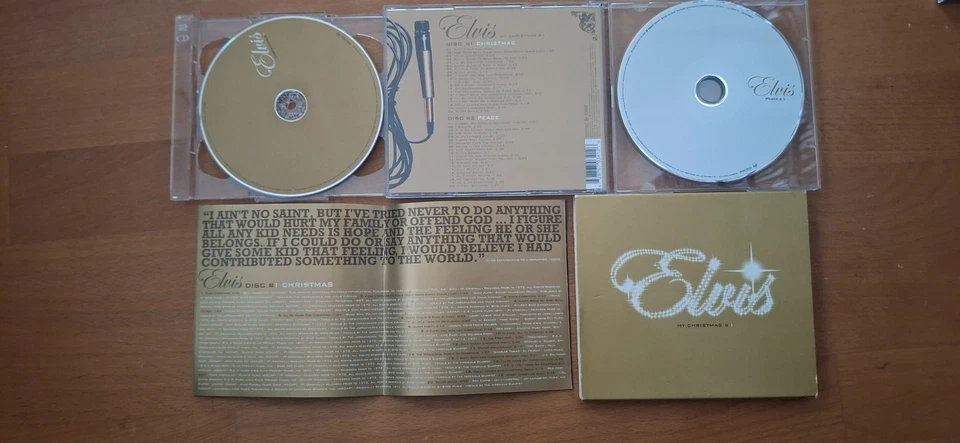 2-CD-SET ELVIS My Christmas Number Ones Christmas & Peace SONY 2005 40 X-MasHits - Bild 1 von 1