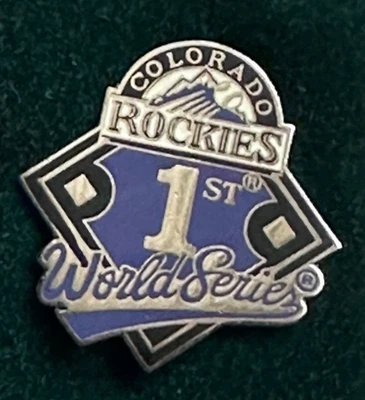 Colorado Rockies 1st World Series Pin in Plastic Case - Image 1 of 4