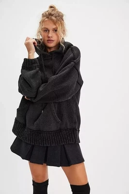 Sudadera con capucha Free People We The Free Stand Up suéter holgado de gran tamaño XL 284179 Foto 1 de 4