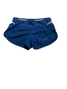Patagonia Strider Pro Running Shorts Womens XS Blue Mesh Lined Lightweight Trail - Picture 1 of 17