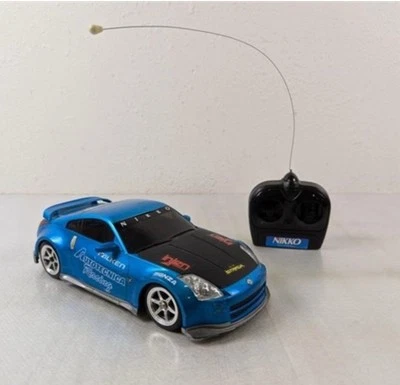 Nikko Nissan 350z Remote Control RC Car Fast Furious Tokyo Drift Tested Works - Image 1 of 4