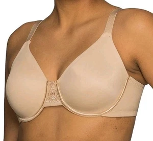 Vanity Fair Style #76080 Full Figure Size 42DD Beauty Back Minimizer BH Beige - Bild 1 von 5
