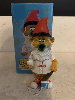 Parker Fresno Grizzlies Gnomo Nuevo en Caja Mascota PG&E. Raro 7/27/12 SGA Foto 1 de 2