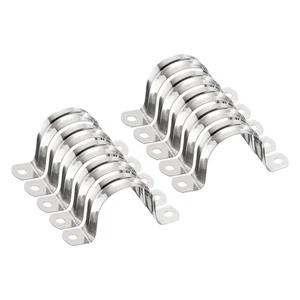 10pcs 1 5/8 Inch 42mm Conduit Clamp, M42 U Tube Pipe Clamp, Stainless Steel - Imagen 1 de 6