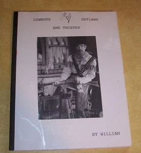2000 WILD BILL CAPTAIN WILLIAM J CHAMBERS COWBOYS OUTLAWS THIEVES WILD WEST POET - Imagen 1 de 12