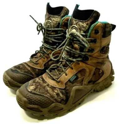 Red Wing Shoes Irish Setter Hunt Camo Scent Ban Women’s Size 8.5 (G26) - Image 1 of 4