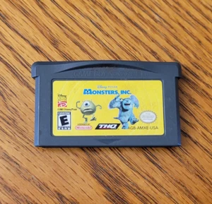 Monsters, Inc. (Nintendo Game Boy Advance, 2001) Game Only!! - Authentic - Picture 1 of 2