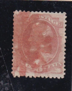 (USA)1873 Sc 159 cancel in red u185 - Picture 1 of 3