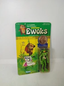 Star Wars Ewoks Kenner Dulok Shaman MOC Neu 1985 Original Clear Bubble Unpunched - Bild 1 von 9