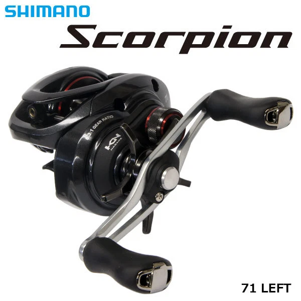 Carretel de lançamento de isca Shimano 17 SCORPION 71 - Imagem 1 de 1