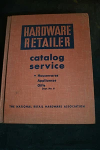 1956 National Retail Hardware Catalog Dept. 6 HC *Housewares*Appliances*Gifts* - Picture 1 of 9