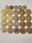 Transit Token Lot - 25 Different Tokens Lot 2