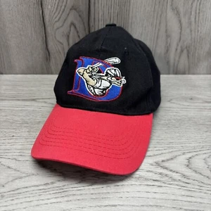 Vintage Auburn Doubledays Adjustable Hat Cap Black Red Promotional Adventures - Picture 1 of 12