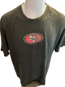 SAN FRANSISCO 49ers Tshirt- XL- Gore #21- Black- Preowned - Picture 1 of 2