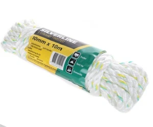 KINNEARS 10mm x 10M Multi-Purpose Rope 3 Strand Twisted - Bild 1 von 3