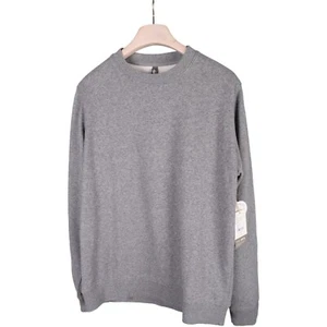 NEW Vuori Cypress Logo Crew Fleece Pullover Heather Grey Sz L NWT Free Shipping - Picture 1 of 6